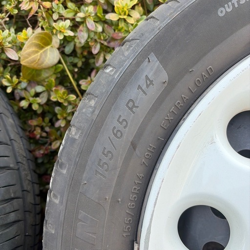 夏用タイヤ　MICHELIN 155/65/R14