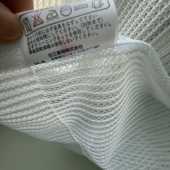 レースのカーテン 小(少々黒い汚れあり)の画像