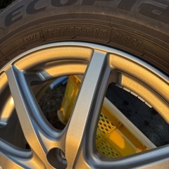 夏タイヤ・ホイール　ブリヂストン 175/65R15　コンパクトカーにの画像