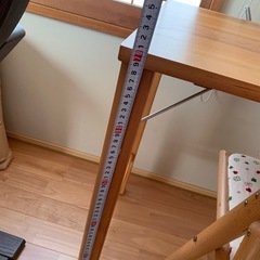 無印　　机　イスの画像