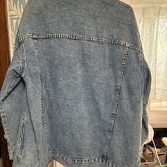 XXL ダメージデニムジャケットの画像