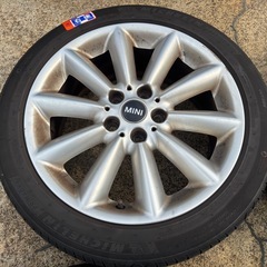 225/45R17 サマータイヤ MINIクラブマン F54 純正ホイール 4本の画像