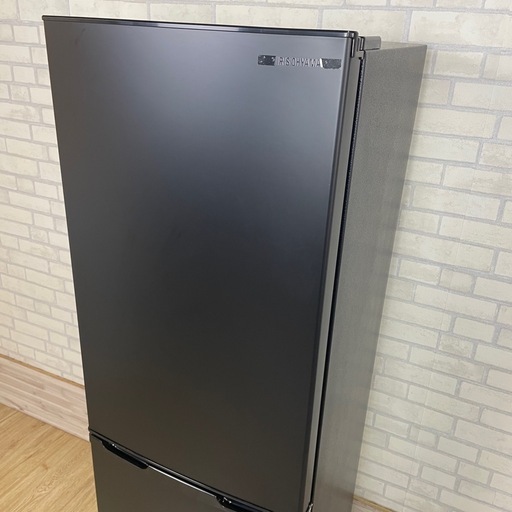 ＊美品＊2024年製 IRIS OHYAMA　アイリスオーヤマ 冷凍冷蔵庫 IRSE-16A-B 162L 2ドア 