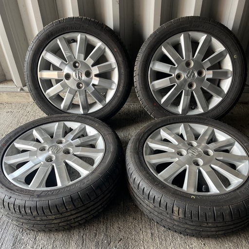 ナンカン165/55-14 スズキ純正 4.5J　スペーシア ワゴンR ラパン MRワゴン