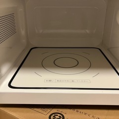 ツインバード 電子レンジ 20L フラットテーブル ミラーデザイン600W DR-D269Bの画像