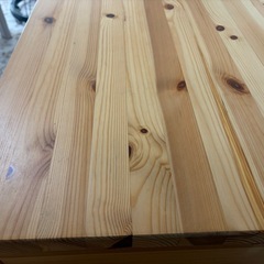 無印良品パイン材デスク幅86×奥58×高70の画像