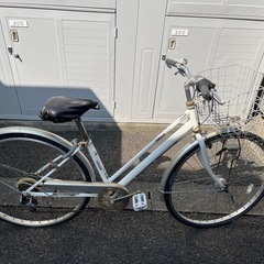 27インチ　
自転車の画像