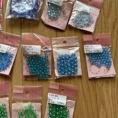 アクリルビーズ51点まとめ。の画像