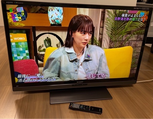 お値下げ早い者勝ち・お問い合わせ多数・大画面　シャープ SHARP シャープ SHARP 46V型 地上・BS・110度CSデジタルハ