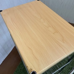 【リユース☆エコちょっぷ】キャスター付き キッチンワゴン✨の画像