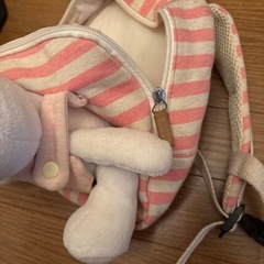 うさぎ付き 幼児リュックの画像