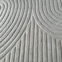 枯山水のラグ(カーペット•絨毯)の画像