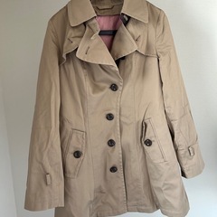 【5号】【洋服の青山】スーツ上下+コート+ワイシャツセット【レディース】　就活、大学入学式等の画像