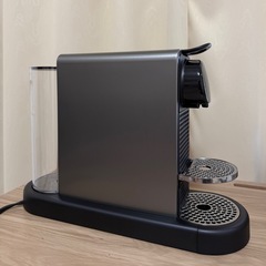 ネスプレッソ コーヒーメーカー シティズ プラチナム C チタン（C140-TI-W）の画像