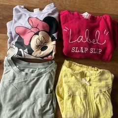 size110 女の子　
15点まとめ売りの画像