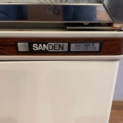 冷蔵庫　SANDEN 3月末まで搭載の画像