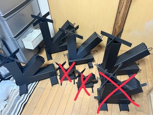 ロケットストーブ　ハンドメイド　4台まとめ売り！