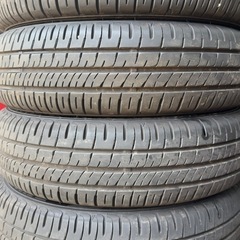 【良品】155/65R14 1324製 
EC204 DUNLOP ダンロップサマータイヤ夏タイヤ4本セット軽四軽トラ等の画像