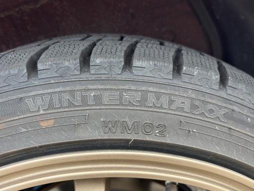 LM レアマイスター LMスポーツ 17インチ 7.5J +50 5穴 PCD100 DUNLOP WINTER MAXX WM02 
