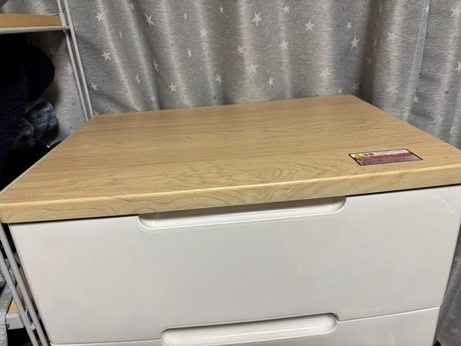 衣装ケース　7段　天板あり