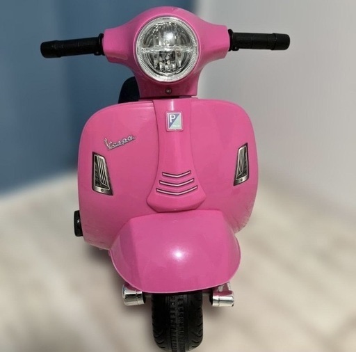 超美品★Vespa 子供用電動バイク ピンク