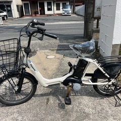 🉐616🉐バッテリー長持ち🉐🉐 パナソニック20インチ電動自転車🈹現車確認🉑の画像