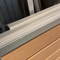 三協力アルミ  目隠しフェンス 木目調 2枚の画像