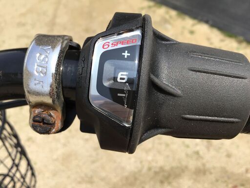 #1165  6段変速付き　26インチ整備済み中古自転車