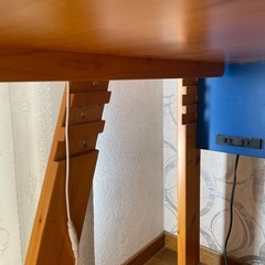 お話し中　　
学習机の画像