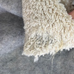 【2点セット】洗えるラグ・下敷き専用ラグパット　ニトリカーペットマットじゅうたん絨毯の画像