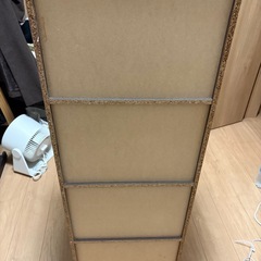 カラーボックス4段　の画像