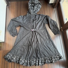 Paint Set キッズレインコート 120 ネイビーの画像