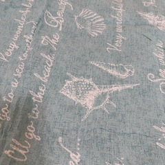 水色ラグ　100×150cm【条件付き無料】の画像