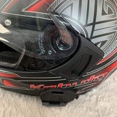 【未使用】KABUTO カムイ-III インナーバイザー&インカム付きの画像