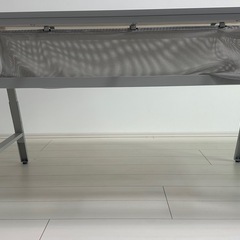 【使用7ヶ月未満/極美品】IKEA 2人 デスク/テ-ブル(UTESPELARE) - 多目的/収納抜群の画像