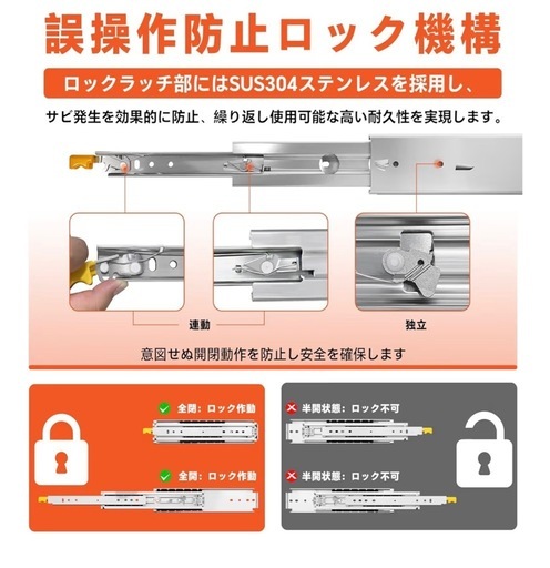 車荷台スライドレール120cm