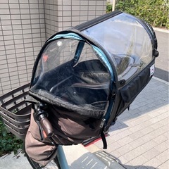自転車　前子ども乗せカバーの画像