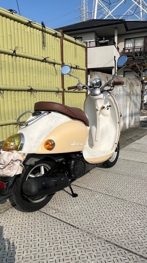 ヤマハ　ビーノSA26J 4スト　キャブレター車　ミルキーブラウン　フル整備済