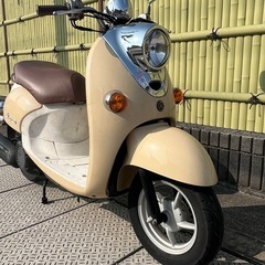 ヤマハ　ビーノSA26J 4スト　キャブレター車　ミルキーブラウン　フル整備済の画像