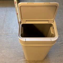 【受け渡し予定者設定済み
】早い者勝ち　未使用　 ゴミ箱　45L グレー　蓋付き　プッシュ式の画像