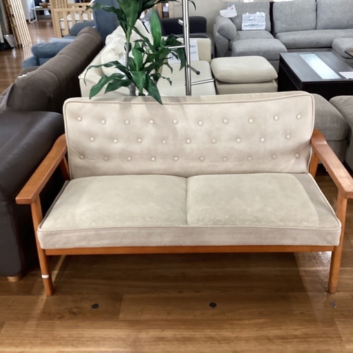 二人掛けソファー【町田市再生家具】253781 (ショップまちエコ ) 町田 