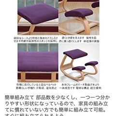 おまけ バランスチェア プロポーションチェア 姿勢良く 腰痛対策 学習椅子 姿勢補助 猫背矯正 ゆらゆら 腰楽ニーリングチェア子供から大人までの画像