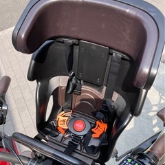 自転車　前側子ども乗せシートの画像