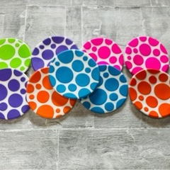 【中古　美品】バスタブ 転倒防止　指先遊び　すべり止めマット　９枚の画像