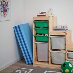 IKEA 子供用 折りたたみ　マットレスの画像