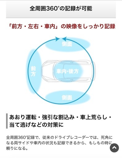 ユピテルドライプレコーダーQ21C