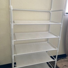 ◾️ 【無料】ラック　白　｜引取限定｜4月5日までの画像