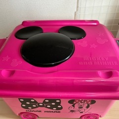 ミニーマウス ワゴン収納の画像