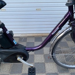 パナソニック　電動自転車　　　26インチ  充電器付きの画像