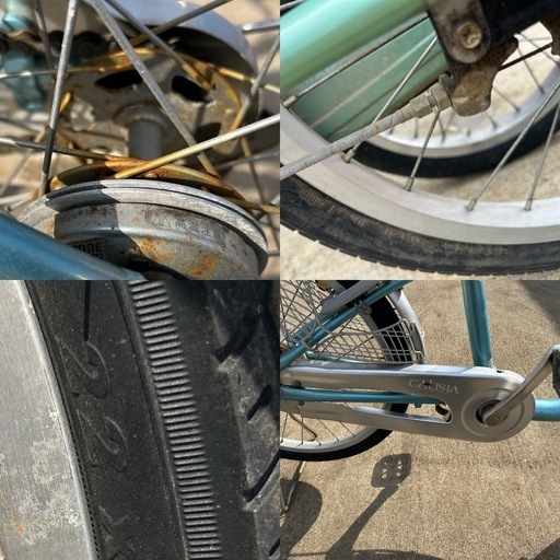 BRIDGESTONE　アルミフレーム　 22インチ　